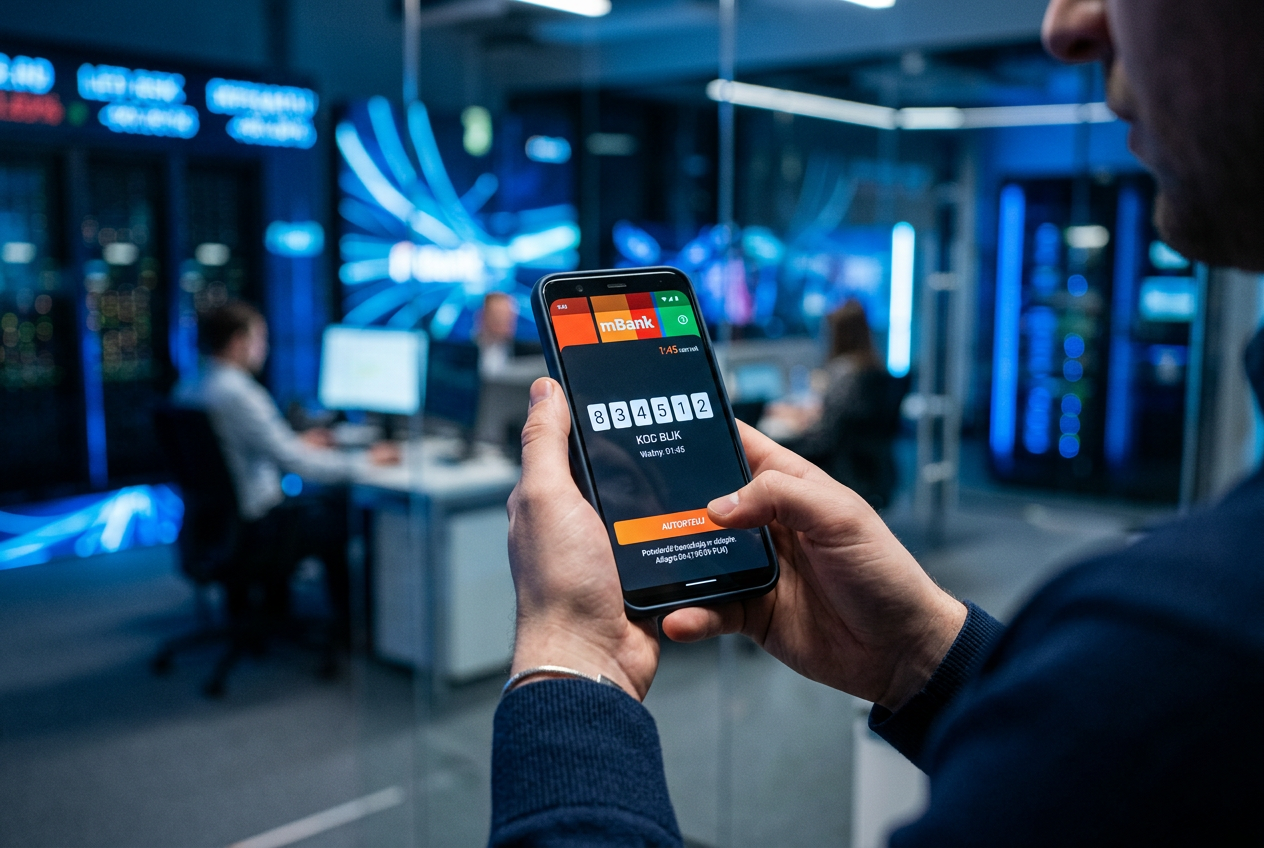 Weryfikacja biometryczna płatności BLIK na smartfonie